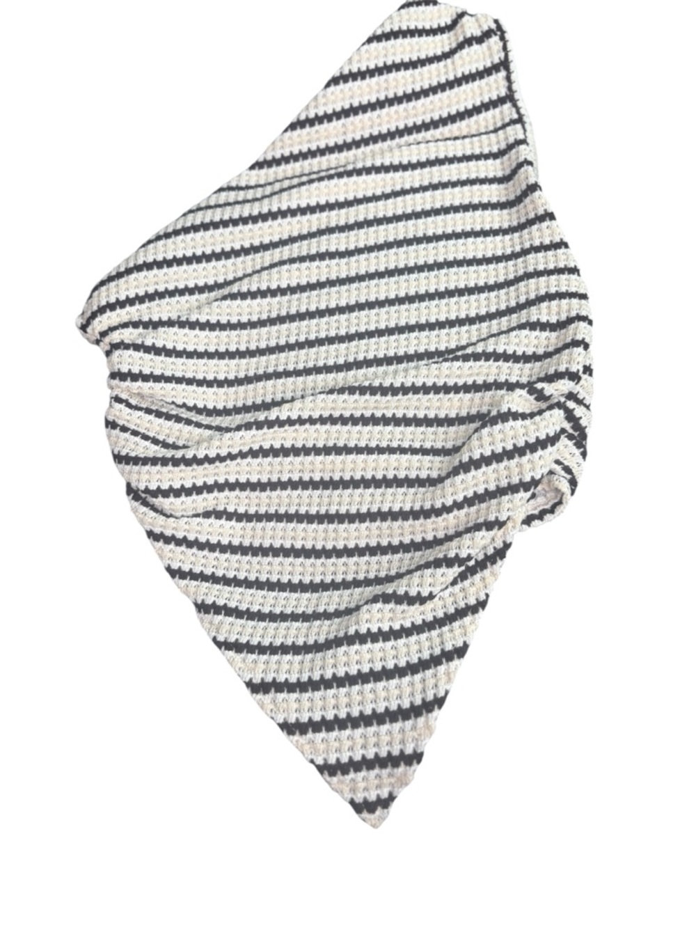 SHEIN Black & Cream Striped Knit top